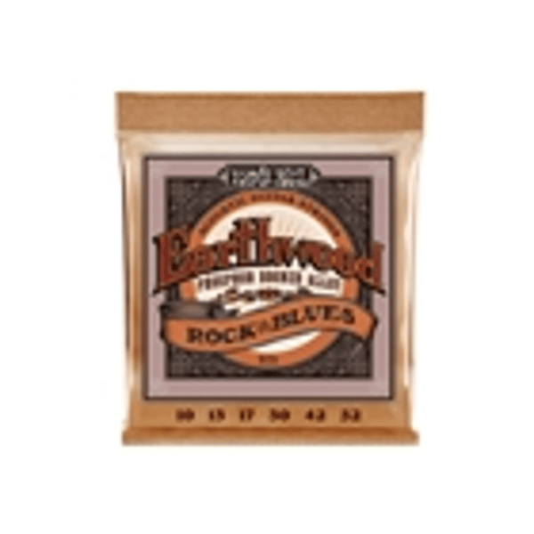 Ernie Ball 2151 Earthwood Rock &amp; Blues con SOL Liscio Phosphor Bronze