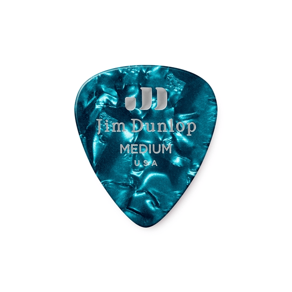 Dunlop 483R#11 Turquoise Perloid - Medium