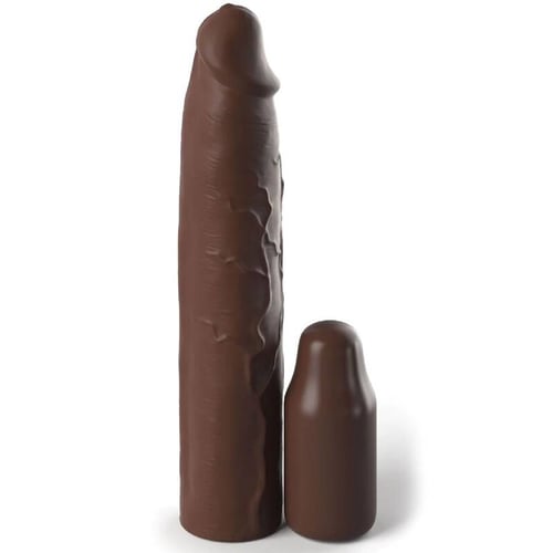 FANTASY X-TENSIONS FANTASY X- TENSIONS - PIPEDREAMS SLEEVE 22,86 CM + 7,62 CM PLUG BROWN