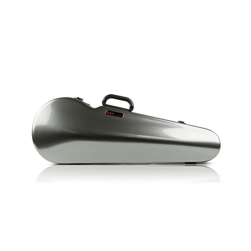 BAM ITALIA 2200XLSC CUSTODIA HIGHTECH CONTOURED PER VIOLA - SILVER CARBON