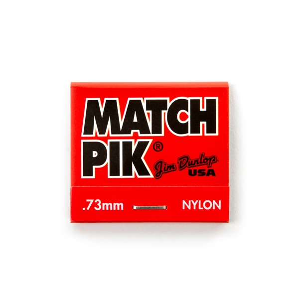 Dunlop 448R.73 Match Piks Nylon Medium Gray .73mm