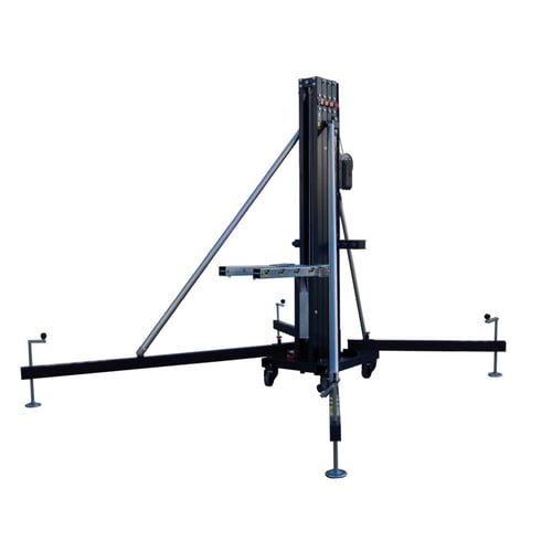 FANTEK TORRE DI CARICO FRONTALE 4,98 M. 235 KG. NERO