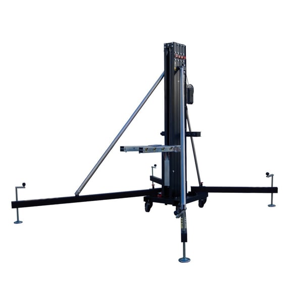 FANTEK TORRE DI CARICO FRONTALE 4,98 M. 235 KG. NERO
