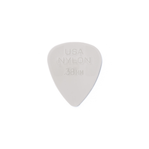 Dunlop 44P.38 Nylon Standard White .38mm