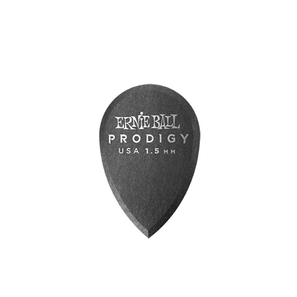 Ernie Ball 9330 Plettri Prodigy Teardrop Black 1,5 mm Busta 6