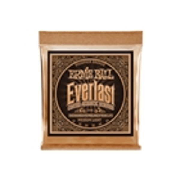 Ernie Ball 2546 Everlast Coated Phosphor Bronze Medium Light 12-54