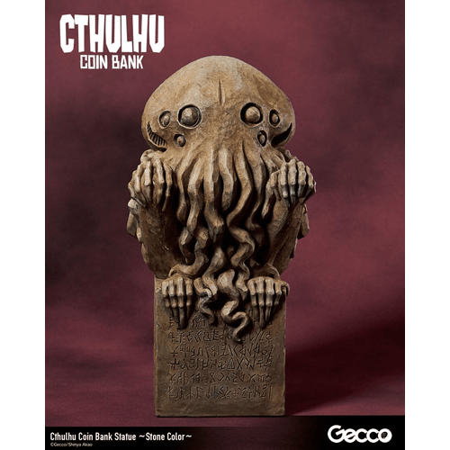 H.P. Lovecraft Cthulhu Mythos Spardosen Statue Cthulhu (Stone Color) 24 cm