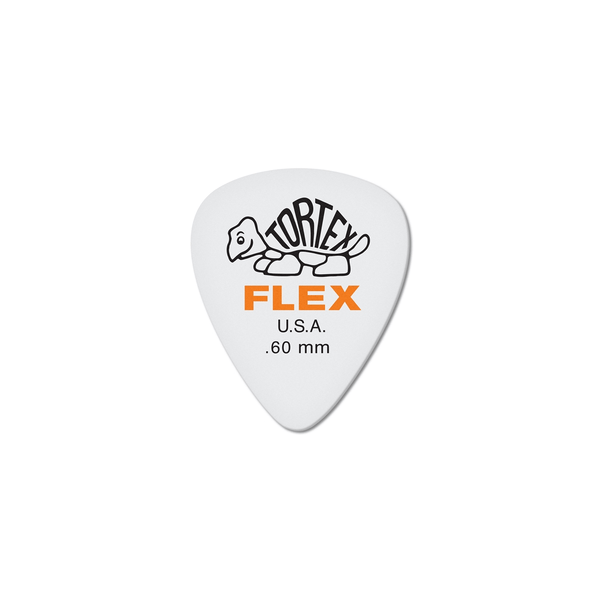 Dunlop 428R.60 Tortex Flex Standard .60 mm Bag/72