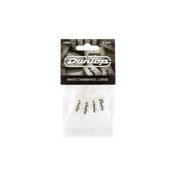 Dunlop 9003P THUMB LARGE - PLAYER'S PACK 4 PLETTRI