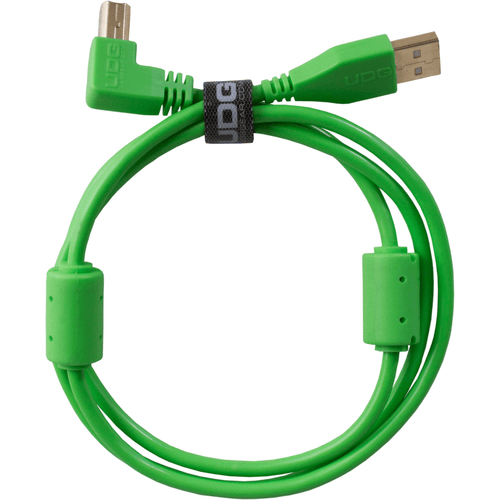 UDG U95006GR - ULTIMATE AUDIO CABLE USB 2.0 A-B GREEN ANGLED 3M