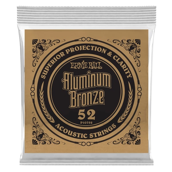 Ernie Ball 0752 Aluminum Bronze .052