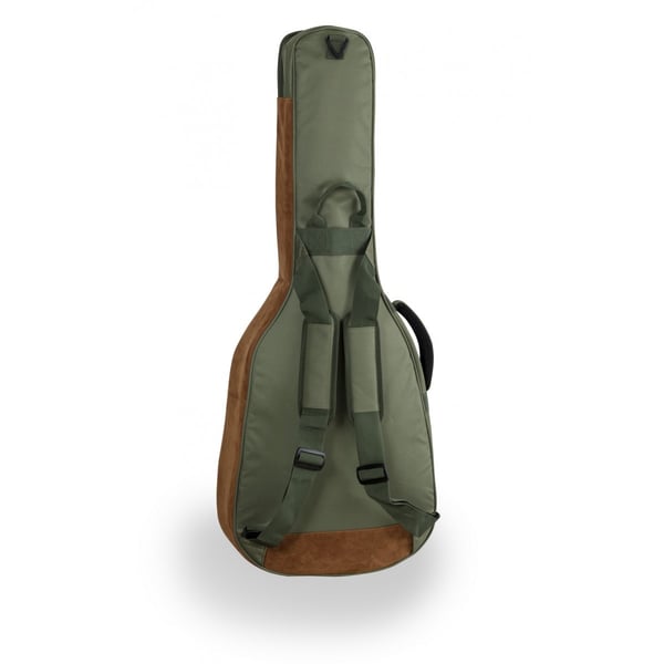 SOUNDSATION Borsa chitarra classica con inserti in pelle suede