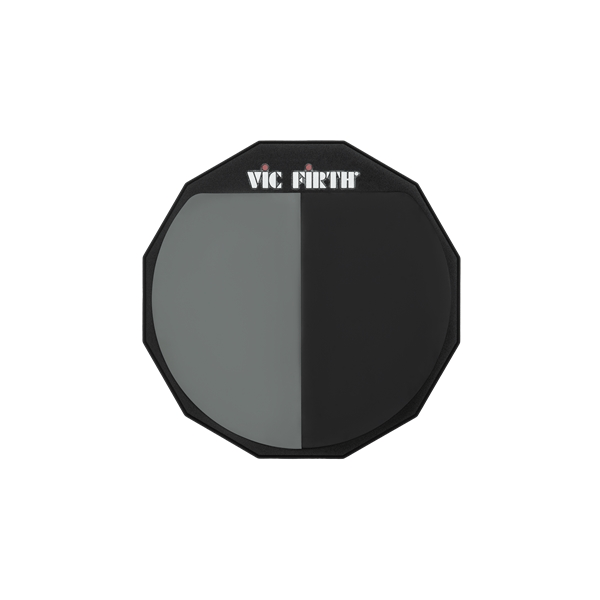 Vic Firth PAD12H - Single Sided 2 Surface Practice Pad 12"