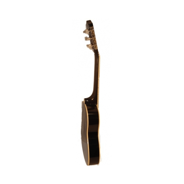 OLVEIRA CG30018BK CHITARRA CLASSICA RIDOTTA 1/8 TOP FONDO E FASCE IN TIGLIO/TASTIERA E PONTE IN ACERO/MANICO IN CATALPA/MECCANICHE NICHELATE/FINITURA LUCIDA/COLORE BLACK