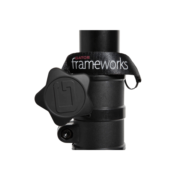 Gator Frameworks GFW-LIGHT-LS2000 Supporto per luci stile albero con base a quattro gambe<br>