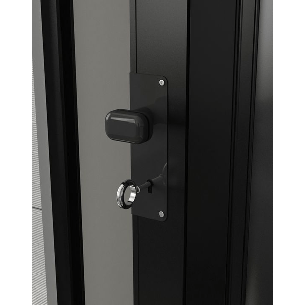 ᐉ Puerta plegable con cristal de PVC a medida - Puertas de Segura