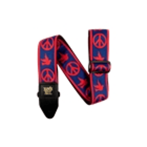 Ernie Ball P04666 Polypro Jacquard Strap, Pink Paisley Ernie Ball P04666 Polypro Jacquard Strap, Pink Paisley