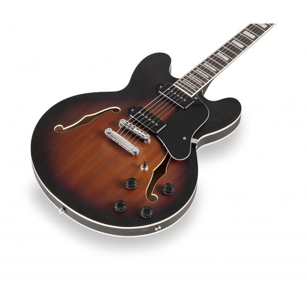 SOUNDSATION Chitarra semiacustica double cutaway con Single coil