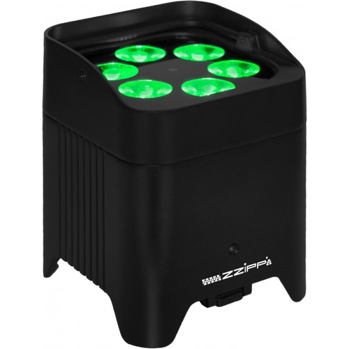 ZZIPP PAR A BATTERIA CON 6 LED RGBWAUV DA 12WIP65