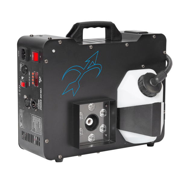 SDJ Macchina fumo cambiacolore 900W DMX RGB/FC