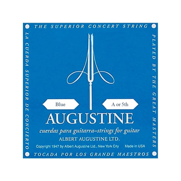 AUGUSTINE Corda per chitarra classica Classic BLUE V (LA). Modello BLUE A-5TH