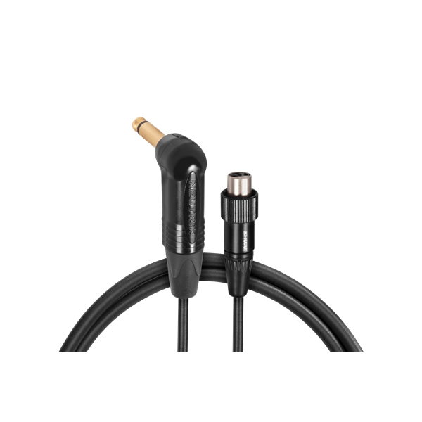 Shure WA307 Adattatore jack 1/4"/90° e TA4F bodypack