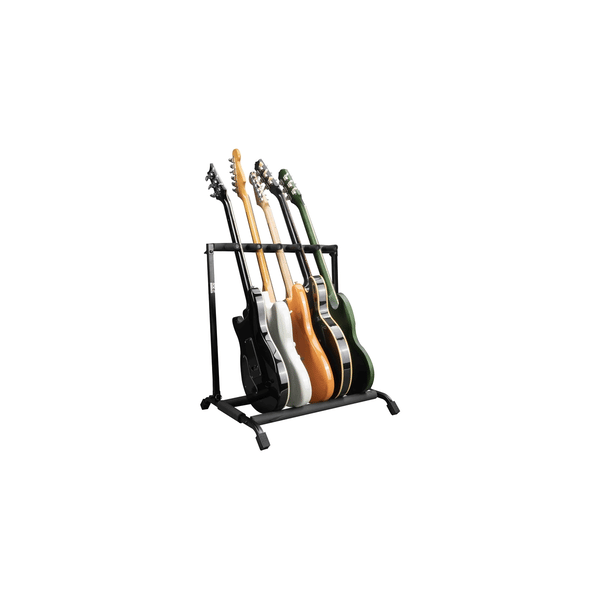 Gator Frameworks RI-GTR-RACK5 Supporto pieghevole per 5 chitarre<br>