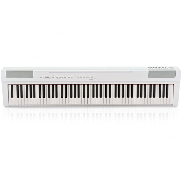 YAMAHA P125A WHITE PIANOFORTE DIGITALE 88 TASTI PESATI COLORE BIANCO