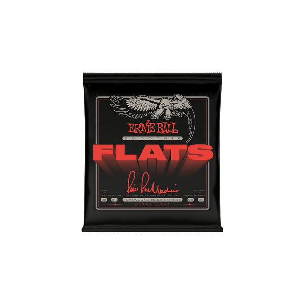 Ernie Ball 2748 Pino Palladino Smoothie Flats Strings Extra Light 38-98