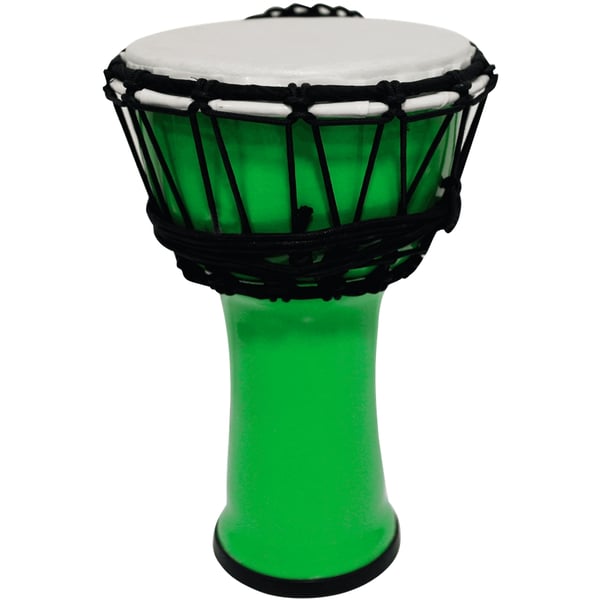 Tanga DJPVC7-GR Djembe PVC 7" Verde Fluo