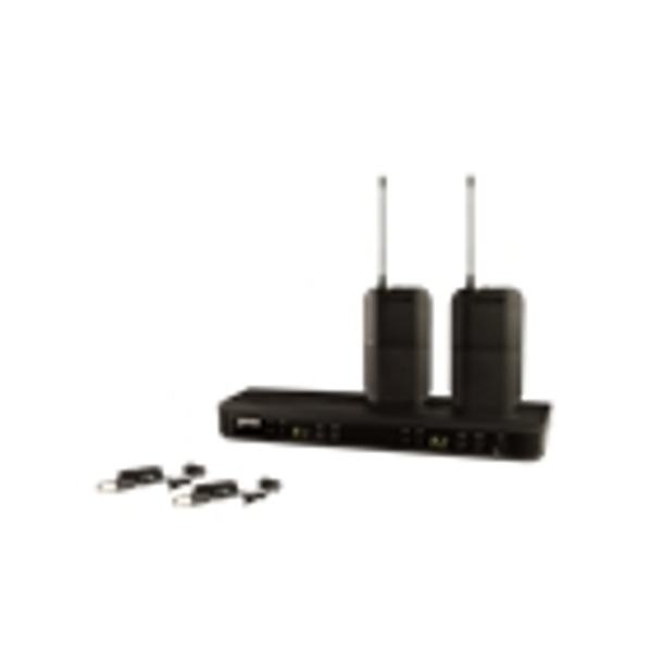 Shure BLX188E-W85 Sistema wireless BLX88E, 2x BLX1, 2x WL185. (M17)