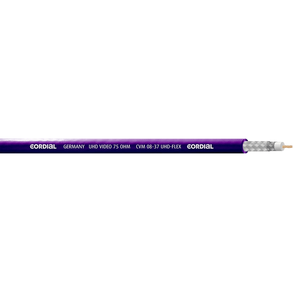 Cordial CVM 08-37 UHD-FLEX-PURPLE 100