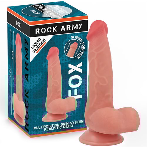 ROCK ARMY ROCKARMY - SILICONE LIQUIDO VOLPE 19 CM -O- 3,2 CM