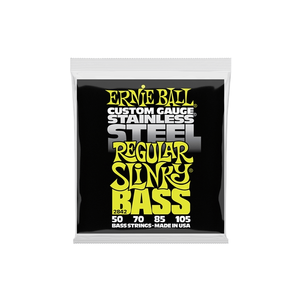 Ernie Ball 2842 Regular Slinky Stainless Steel 50-105