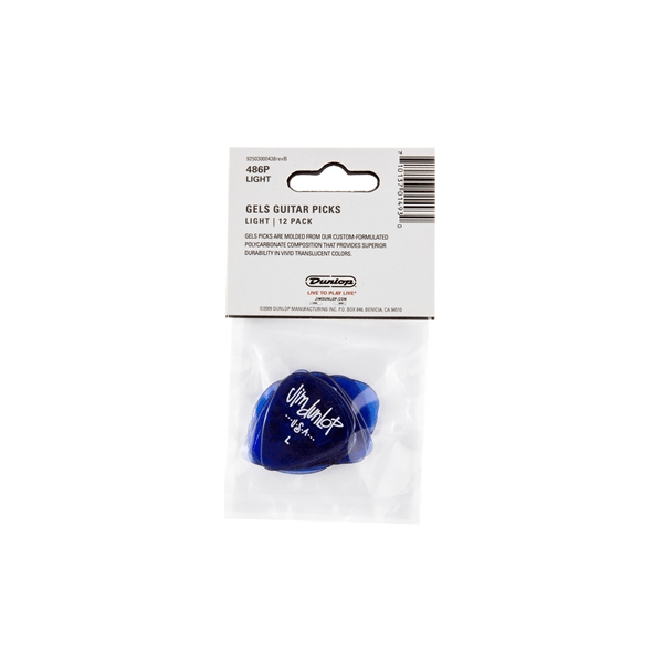 Dunlop 486PLT Gels Blu Light