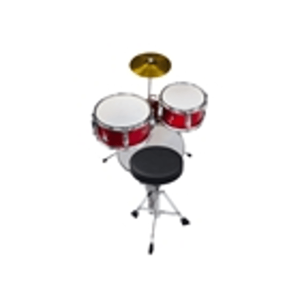 Eko Drums ED-100 Drum kit Metallic Red - 3 pezzi