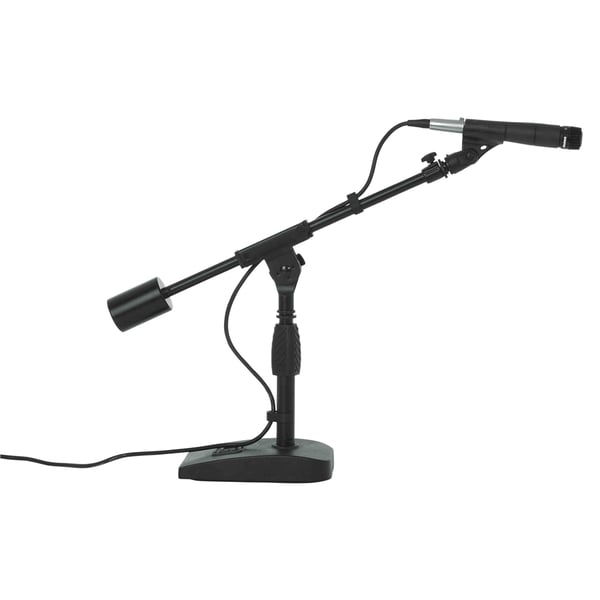 Gator Frameworks GFW-MIC-0822 Supporto microfono con asta telescopica per desktop e strumenti