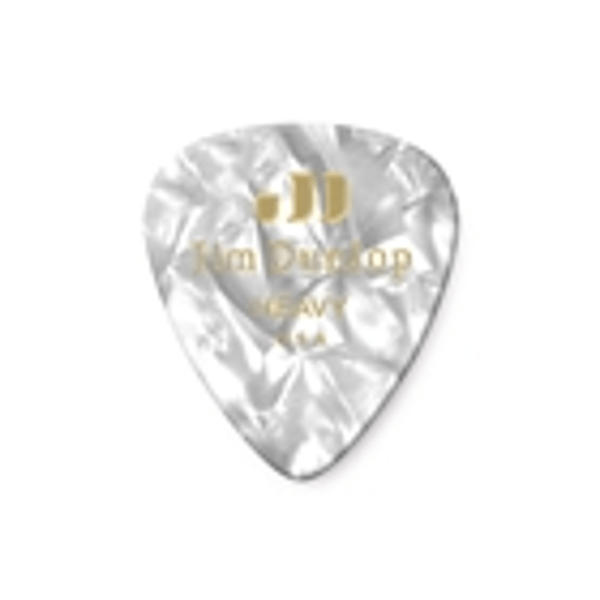 Dunlop 483R#04 White Perloid - Heavy
