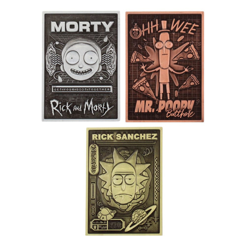Rick & Morty support Digiplates Generation 1 Starter Pack