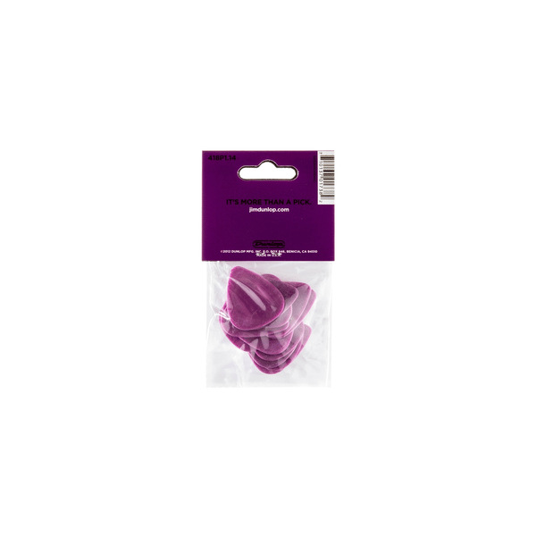 Dunlop 418P Tortex Standard Purple 1.14