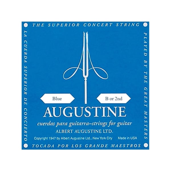 AUGUSTINE Corda per chitarra classica Classic BLUE II (SI). Modello BLUE B-2ND