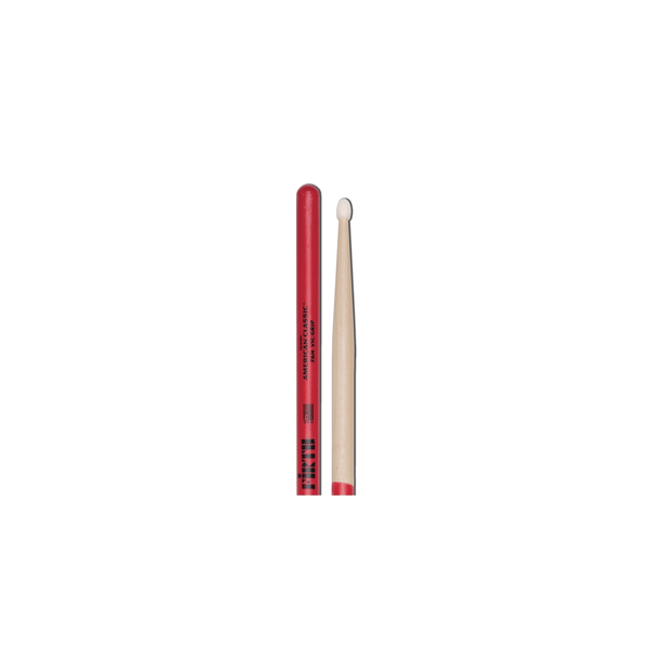 Vic Firth 7ANVG - Bacchette American Classic con punta in nylon e Vic Grip