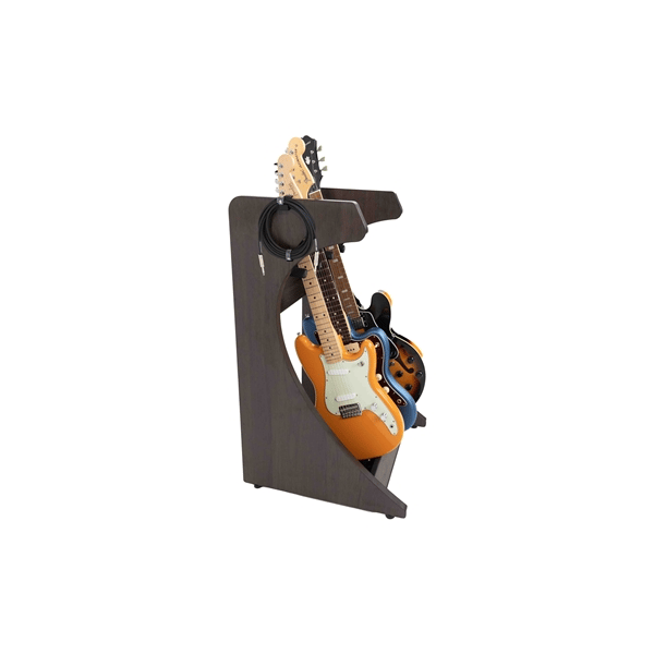 Gator Frameworks GFW-ELITEGTR3RK-BRN Rack per chitarre 3-4 posti in finitura noce scuro<br>