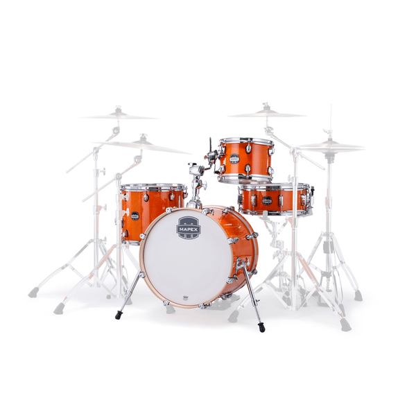 MAPEX IT MM486SOG MARS MAPLE BE BOP 4 PEZZI GLOSSY AMBER