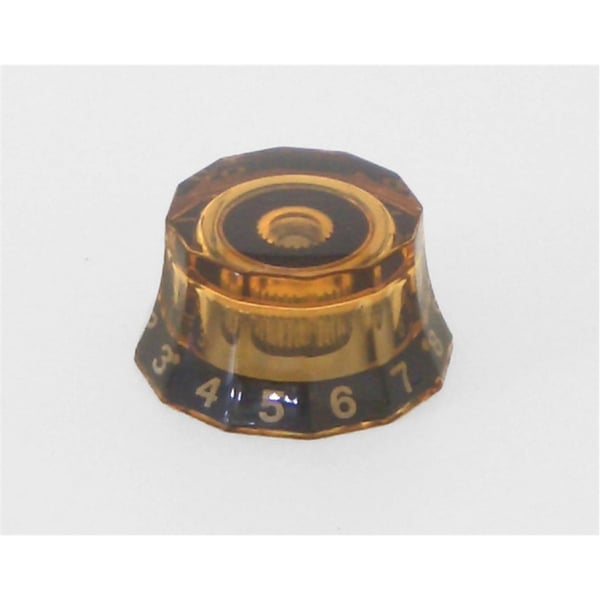 PRS Knob, Lampshade Amber w/Black (2) (101754:001:007: