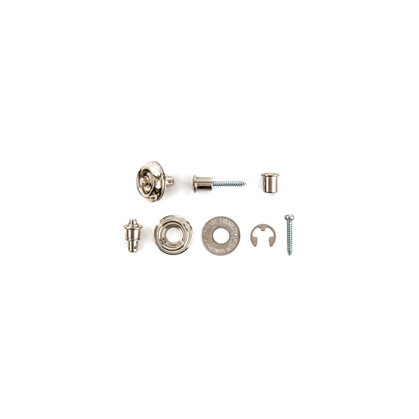 Dunlop SLS1401N Straplok Flush Mount Strap Retainer System, Nickel