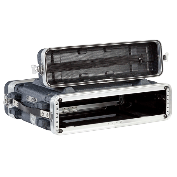 PROEL STAGE Custodia a rack 19' - 2 unità - realizzata in 'Polietilene FORCE'. Profondità interna utile: 307 mm