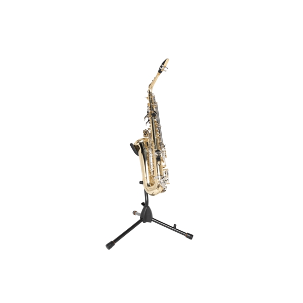 Gator Frameworks GFW-BNO-SAXFLU Supporto a treppiede per sax alto/tenore con attacco per clarinetto o flauto<br>