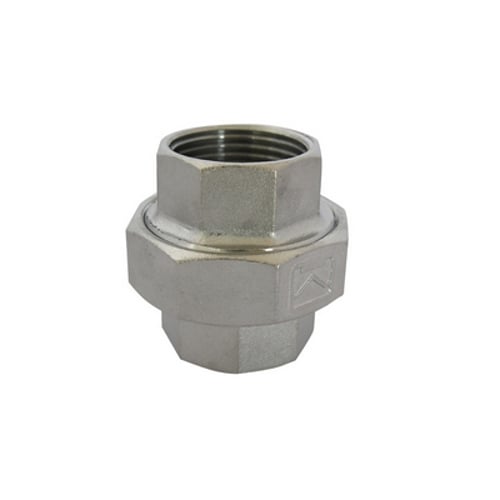 Bocchettone conico ff acciaio inox