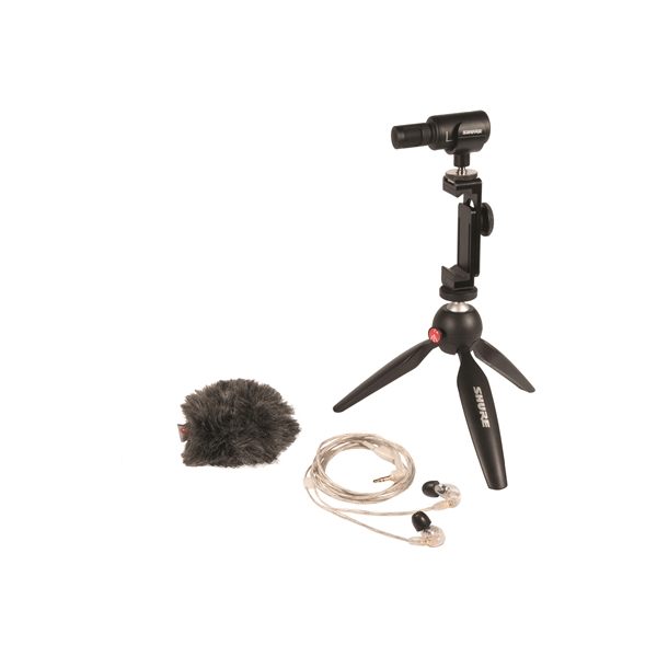 Shure MV88-215CL-BNDL Kit mic MV88 e auricolari SE215-CL
